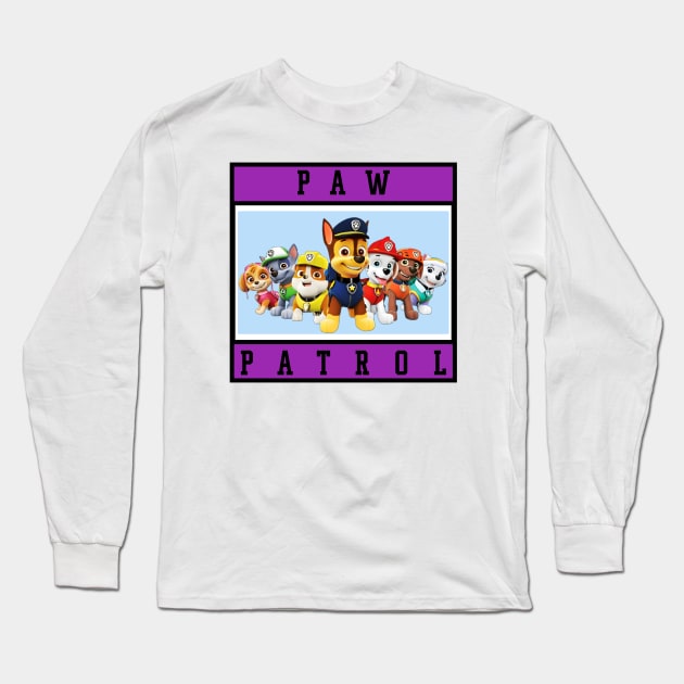 paw patrol Long Sleeve T-Shirt by youne street